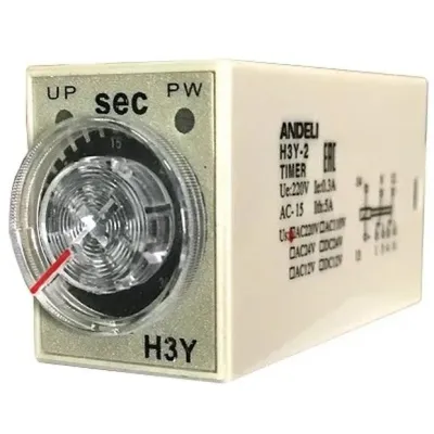 реле времени H3Y-2 5А 230В