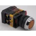 Кнопка ablfs-22 желтый d22 мм неон 220в