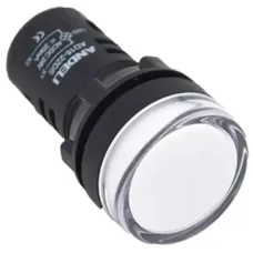 Лампа ad16-22ds led матрица d22 мм белый 24в ac/dc