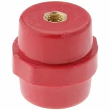 Изолятор шинный силовой с болтом SM-40-8 40х40 12кВ М8 ADL16-006 бочонок