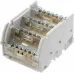 Шина n нулевая на din-рейку в корпусе 4p 4x7 групп 1.0 - 7.5 мм2