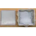 Коробка распределительная с крышкой 85x85x50 на 8 входов ip55
