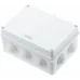 Коробка распределительная с крышкой 150х110х70 10 входов ip65