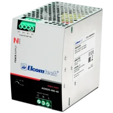 Источник питания на DIN рейку  AC/DC 480W вход 100-240V,выход 48V 10A AD