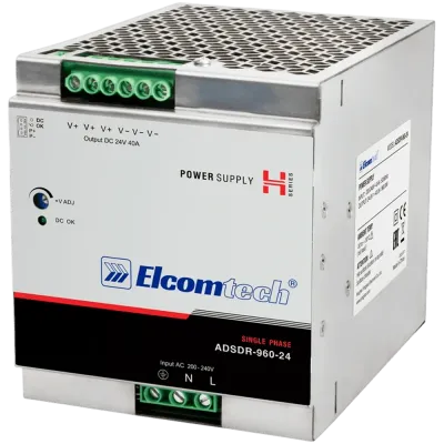 Источник питания на DIN рейку  AC/DC 960W вход 100-240V,выход 24V 40A AD