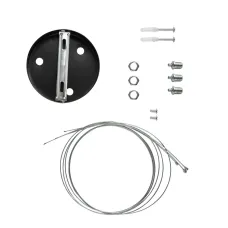 Коплект для подвесного монтажа для светильников LED Geometria SPO-AC-MOUNTKIT-3B