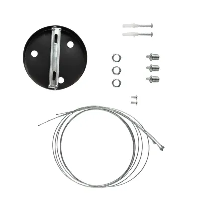 Коплект для подвесного монтажа для светильников LED Geometria SPO-AC-MOUNTKIT-3B