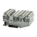 Клемма проходная 4 мм? 800 В 32 A 3 точки присоединения полиамид серый КНЗ 4-3