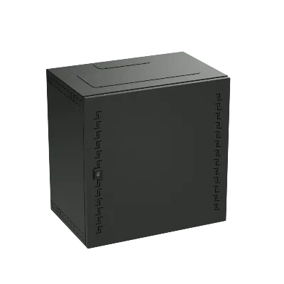 Шкаф телекоммуникационный навесной 20 U (1000х600х400) дверь метал RAL9005