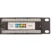 Патч-панель TERACOM 19'' Cat.5E 1U неэкранированная UTP 24 порта RJ-45 110 IDC