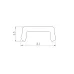 Экран LINE-1019-W8-2000 OPAL (ARL, пластик)