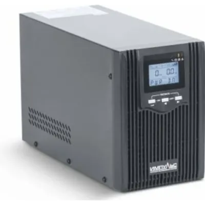Источник бесперебойного питания ЮНИОР ПРО 1000 Line-interactive, фаза 1/1, Tower, 1000/800 ВА/Вт, IEC 320 C13, CEE 7, LCD, USB, RJ11/RJ45, c АКБ