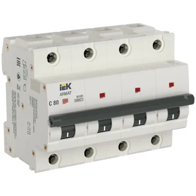 ARMAT Автоматический выключатель M10H 4P C 80A