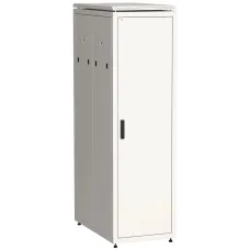 ITK Шкаф сетевой 19'' LINEA N 42U 600х1000 мм металлическая передняя дверь серый