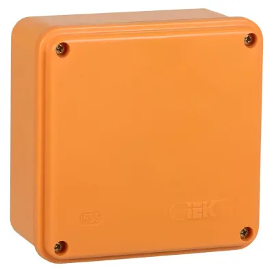 Коробка расп. огн. ПС 100х100х50мм 4P 4мм2 IP44 гл. с. IEK
