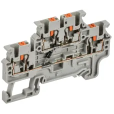 ARMAFIX Колодка клеммная CPDL2.5(E)D2 2х-уровневая с встроенным диодом IEK