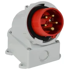 Вилка стационарная ССИ-5152 16А-6ч/380В 3P+PE+N IP67