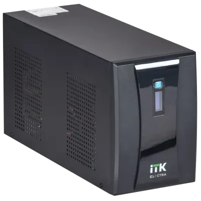 ITK ELECTRA ET Линейно-интерактивный 3кВА/1,8кВт однофазный с LCD дисплеем с АКБ 4х9AH USB порт