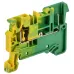 ARMAFIX Клемма пружинная CX2.5-1B PE 2,5мм2 разъемная (1 зажим 1 разъем) заземляющая
