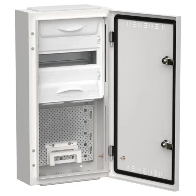 TITAN 5 Корпус комбинированный ЩРн-12 (1х36) 585х310х140мм IP30 белый