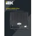 Прожектор СДО 06-100 светодиодный черный IP65 6500 K IEK
