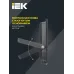 Прожектор СДО 06-50 светодиодный черный IP65 6500 K IEK