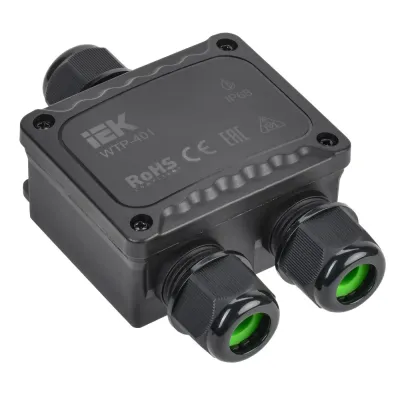 Коробка распределительная герметичная WTP-401 3 ввода IP68