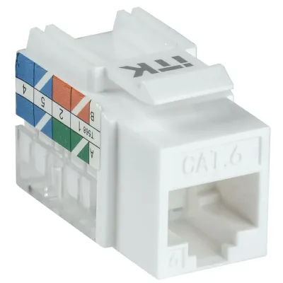 ITK Модуль Keystone Jack кат. 6 UTP 110 IDC 90 град.