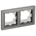 BRITE Рамка 2-местная IP44 РУ-2-БрШ-44 шампань