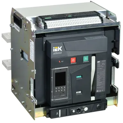 ARMAT AR-A4S TD40 3P W HR Выключатель автоматический воздушный 85кА расцепитель TD 4000А 3P выдвижной с аксессуарами ~220-240В: реле отключения, реле включени