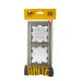 BRITE Рамка 2-местная IP44 РУ-2-БрШ-44 шампань
