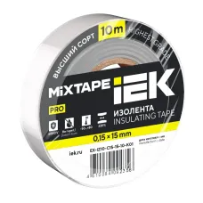 MIXTAPE PRO Изолента 0,15х15мм белая 10м