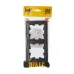 BRITE Рамка 2-местная IP44 РУ-2-БрТБ-44 темная бронза