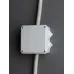 Коробка расп. КМ41234 о/п 100х100х50мм IP55 6 вв. серая IEK