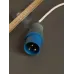 Вилка переносная ССИ-013 2Р+РЕ 16А 200-250В IP44 IEK