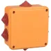 Коробка расп. огн. ПС 100х100х50мм 6P 4мм2 IP55 6 вв. IEK