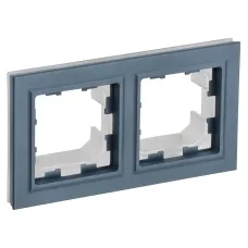 BRITE Рамка 2-местная IP44 РУ-2-БрМ-44 маренго