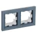 BRITE Рамка 2-местная IP44 РУ-2-БрМ-44 маренго