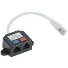 Разветвитель (Y-адаптер) кат.5E 2xRJ45-1хRJ45