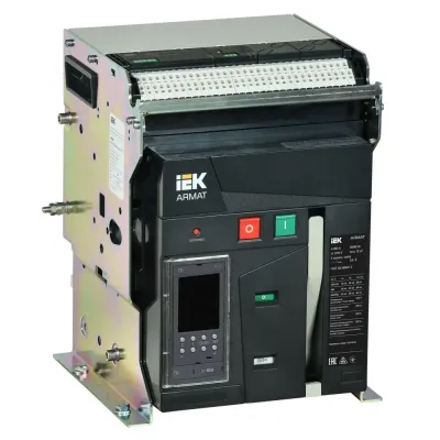 ARMAT AR-A2N TD08 3P F HR Выключатель автоматический воздушный 66кА расцепитель TD 800А 3P стационарный с аксессуарами ~220-240В: реле отключения, реле включ