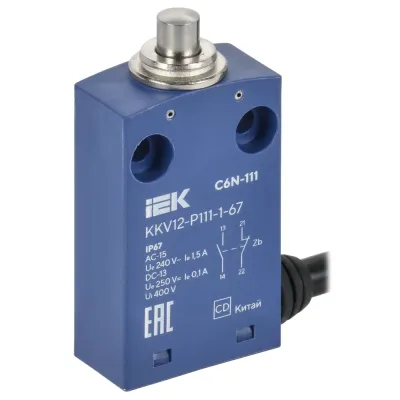 Выключатель концевой C6N-111 толкатель IP67