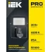 Прожектор СДО 07-20Д светодиодный серый с ДД IP54 IEK