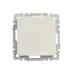 BRITE Розетка 1-местная с заземлением с защитными шторками и крышкой 16А IP44 РСбш10-3-44-БрКр бежевый