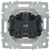 BRITE Розетка 1-местная с заземлением с защитными шторками и крышкой 16А IP44 РСбш10-3-44-БрБ белый