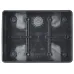 Коробка расп. КМ42441 о/п 150х110х70мм IP67 10вв. черная IEK
