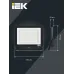 Прожектор СДО 06-100 светодиодный черный IP65 6500 K IEK