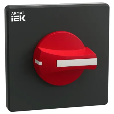ARMAT Рукоятка поворотная для SDM 96х96мм красная