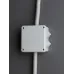 Коробка расп. КМ для о/п 100х100х45мм IP44 6 вв. серая IEK
