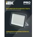 Прожектор СДО 07-200 светодиодный серый IP65 IEK