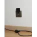 BRITE Розетка 1-местная с заземлением с защитными шторками и крышкой 16А IP44 РСбш10-3-44-БрШ шампань